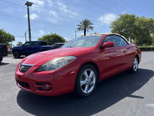 Absolutely Red 2007 Toyota Camry Solara SE