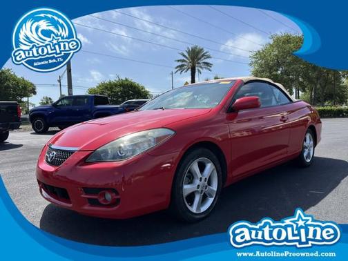 Absolutely Red 2007 Toyota Camry Solara SE