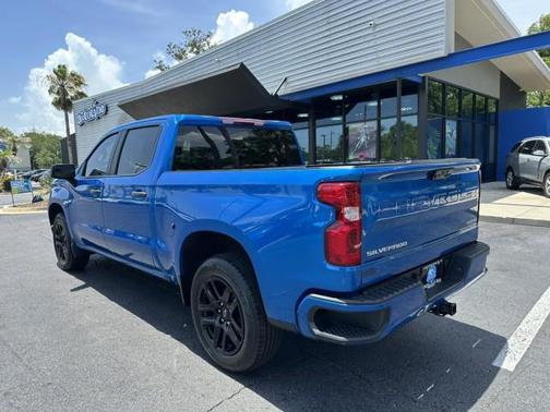 Glacier Blue Metallic 2024 Chevrolet Silverado 1500 Custom