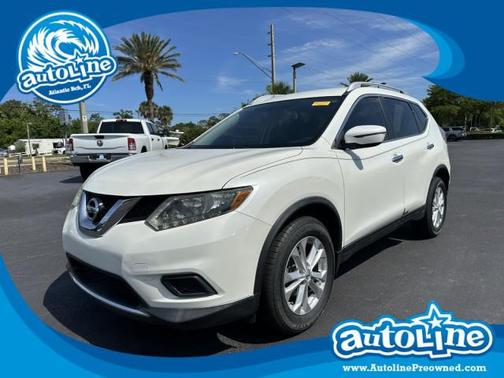Pearl White 2016 Nissan Rogue SV