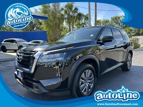 Super Black 2025 Nissan Pathfinder SV FWD