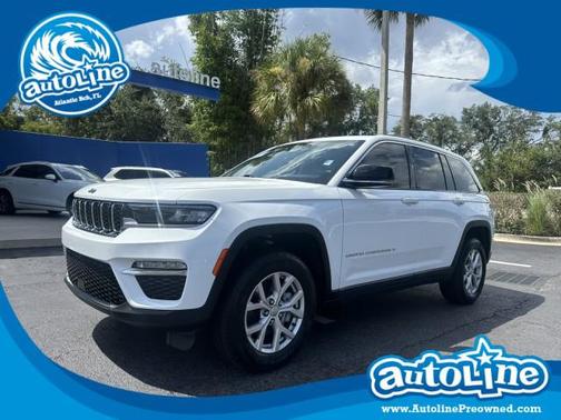 Bright White Clearcoat 2022 Jeep Grand Cherokee Limited