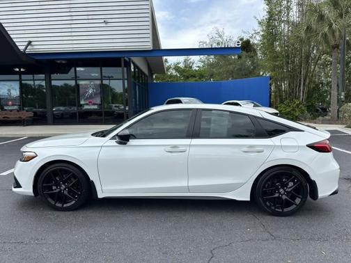 Platinum White Pearl 2024 Honda Civic Sport
