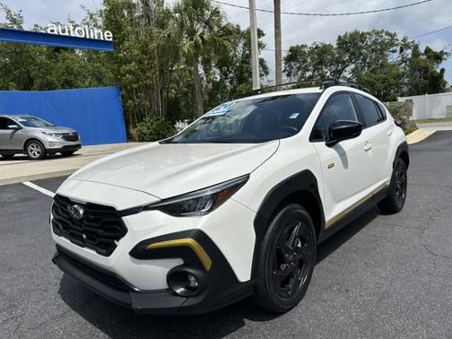 Crystal White Pearl 2024 Subaru Crosstrek Sport