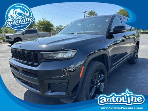 Diamond Black Crystal Pearlcoat 2023 Jeep Grand Cherokee L Altitude