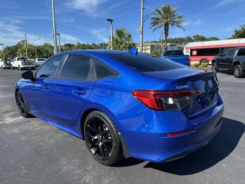 Aegean Blue Metallic 2024 Honda Civic Sport