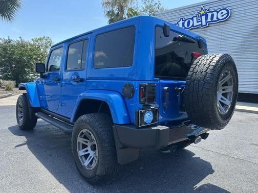 Hydro Blue Pearl Coat 2014 Jeep Wrangler Unlimited Polar Edition