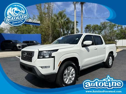 Glacier White 2024 Nissan Frontier SV