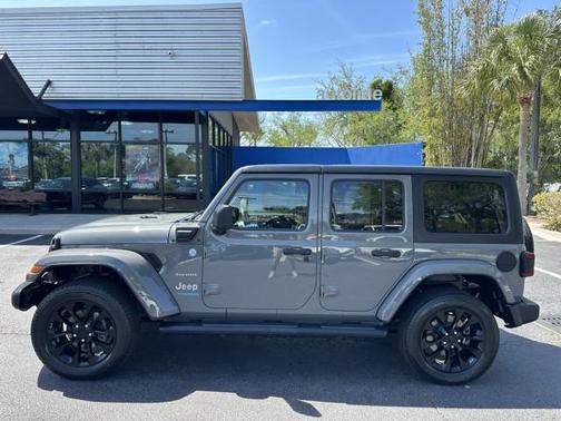 Sting-Gray Clearcoat 2021 Jeep Wrangler Unlimited 4xe Sahara