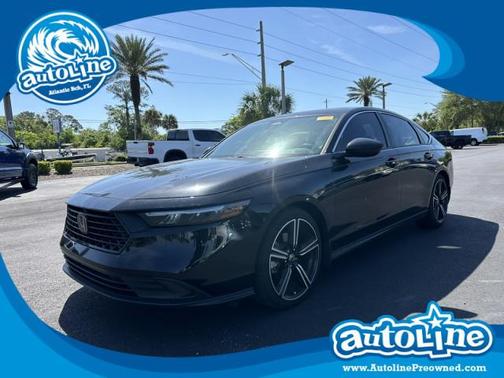 Crystal Black Pearl 2023 Honda Accord Hybrid Sport