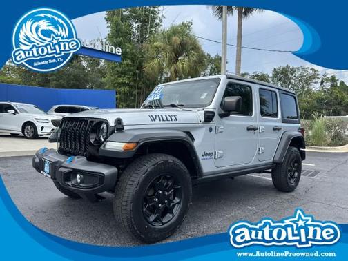 Silver Zynith Clearcoat 2023 Jeep Wrangler 4xe Willys