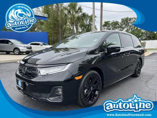 Crystal Black Pearl 2025 Honda Odyssey Sport-L
