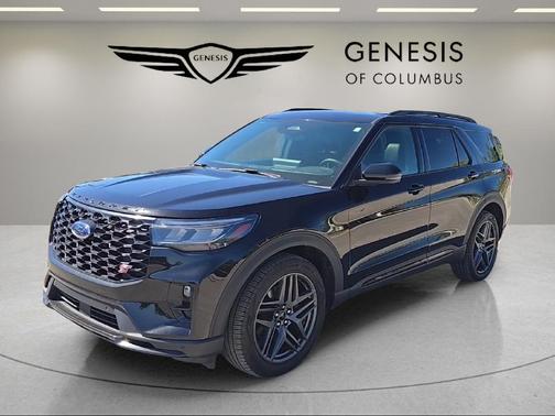 Black Metallic 2025 Ford Explorer ST