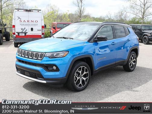 Hydro Blue Pearlcoat 2026 Jeep Compass Limited