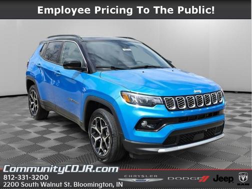 Hydro Blue Pearlcoat 2026 Jeep Compass Limited