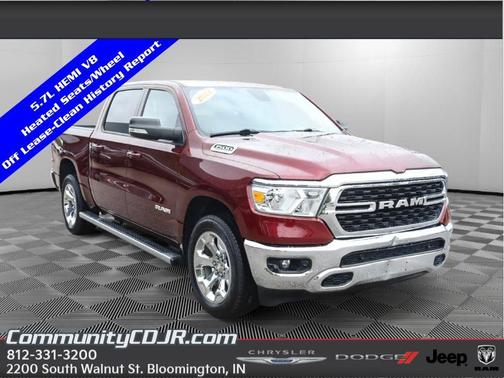 Delmonico Red Pearlcoat 2022 RAM 1500 Big Horn