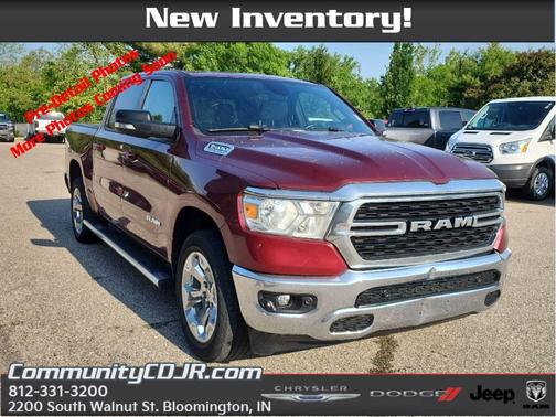 Delmonico Red Pearlcoat 2022 RAM 1500 Big Horn
