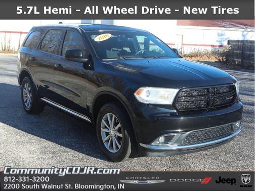 2018 Dodge Durango Special Service