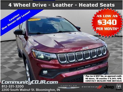 2022 Jeep Compass Latitude Lux