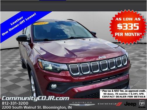 2022 Jeep Compass Latitude Lux