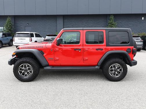 Firecracker Red Clearcoat 2024 Jeep Wrangler Rubicon