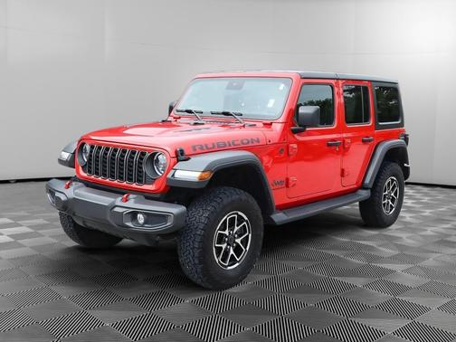 Firecracker Red Clearcoat 2024 Jeep Wrangler Rubicon