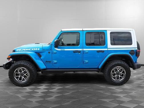 Hydro Blue Pearlcoat 2026 Jeep Wrangler Rubicon