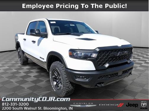 Bright White Clearcoat 2026 RAM 1500 Rebel