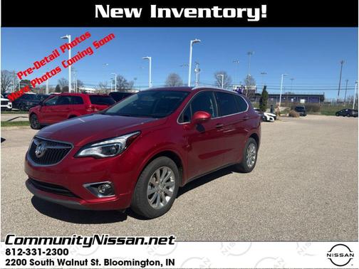 Chili Red Metallic 2019 Buick Envision Essence