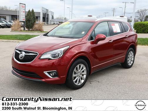 Chili Red Metallic 2019 Buick Envision Essence