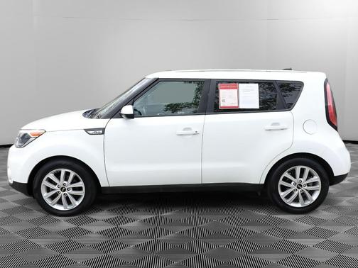 Clear White 2018 Kia Soul +