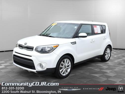Clear White 2018 Kia Soul +