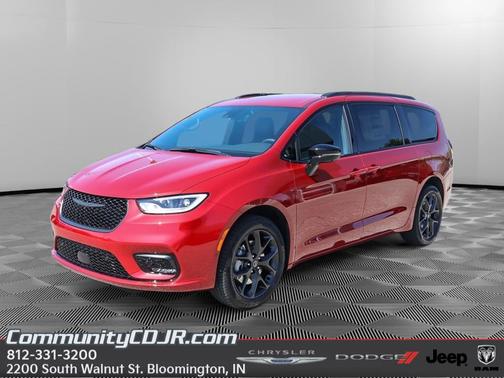 Red 2026 Chrysler Pacifica Select