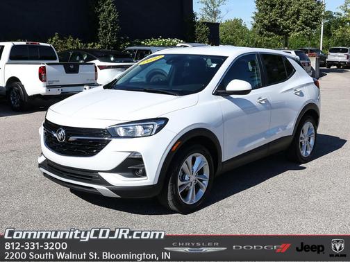 Summit White 2022 Buick Encore GX Preferred