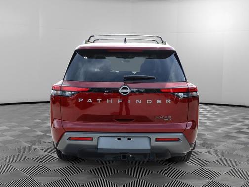 Scarlet Ember 2026 Nissan Pathfinder Platinum