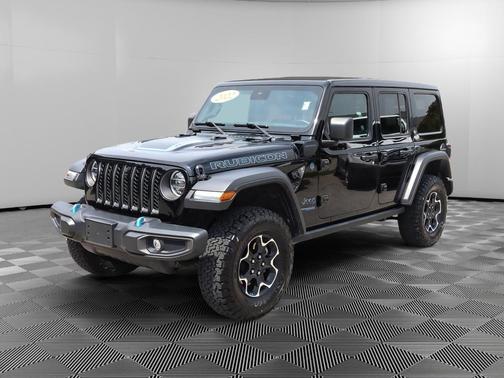 Black Clearcoat 2022 Jeep Wrangler Unlimited 4xe Rubicon