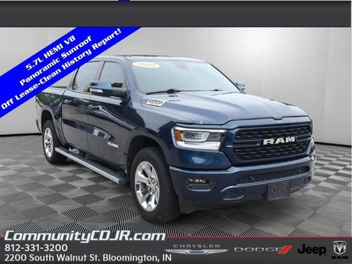 Patriot Blue Pearlcoat 2022 RAM 1500 Big Horn