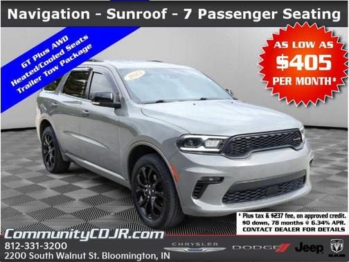 Destroyer Gray Clearcoat 2023 Dodge Durango GT