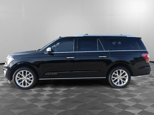 Agate Black Metallic 2019 Ford Expedition Max Platinum