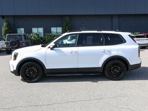Glacial White Pearl 2024 Kia Telluride EX X-Line