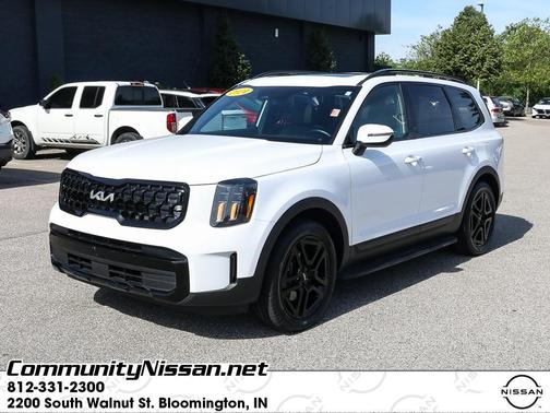 Glacial White Pearl 2024 Kia Telluride EX X-Line
