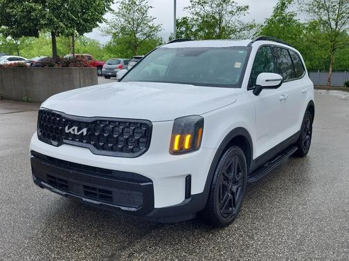 Glacial White Pearl 2024 Kia Telluride EX X-Line