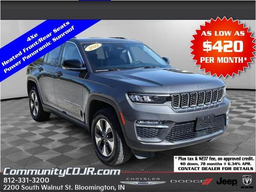 Metallic 2022 Jeep Grand Cherokee 4xe Base