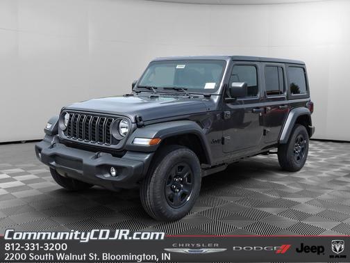Granite Crystal Clearcoat Metallic 2026 Jeep Wrangler Sport
