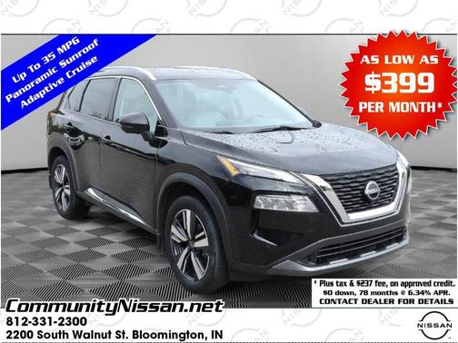 Black 2023 Nissan Rogue SL