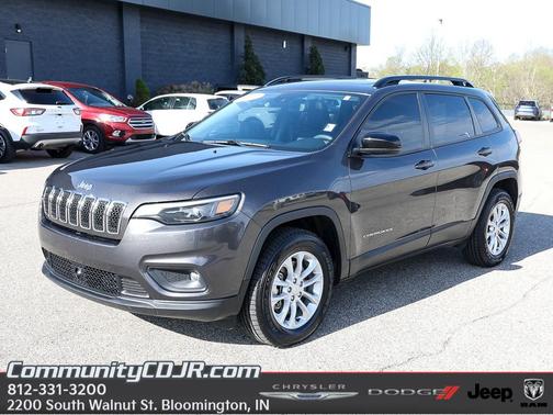Granite Crystal Clearcoat Metallic 2022 Jeep Cherokee Latitude Lux