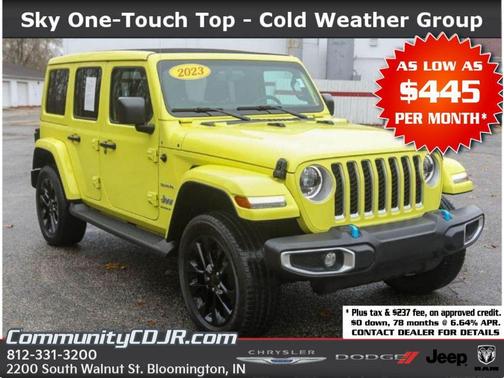 2023 Jeep Wrangler 4xe Sahara