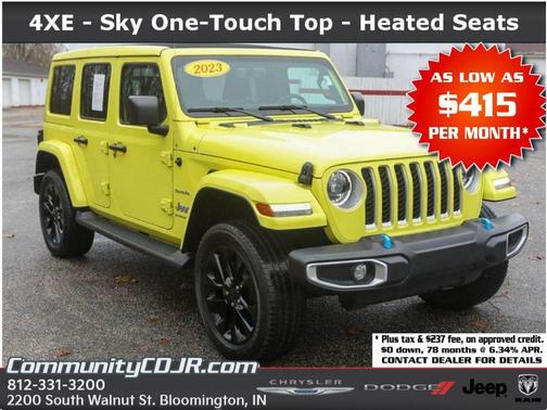 2023 Jeep Wrangler 4xe Sahara