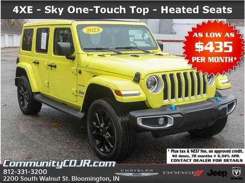 2023 Jeep Wrangler 4xe Sahara