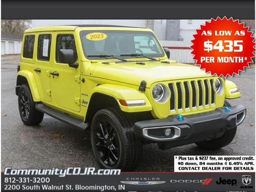 2023 Jeep Wrangler 4xe Sahara